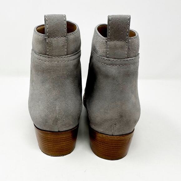 Marc by Marc Jacobs Suede Leather Chelsea Boots in Grey and Black Size 38 / US 8 - Picture 8 of 13